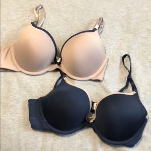 Maidenform Push-Up Bras (2) 36C